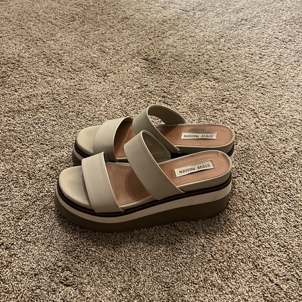 steve madden platforms size 8